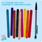 CraftySticks Colored Wood Craft Sticks 4.5 Inch, Red Orange Yellow Green Blue Purple White Black Pink Brown Popsicle Sticks